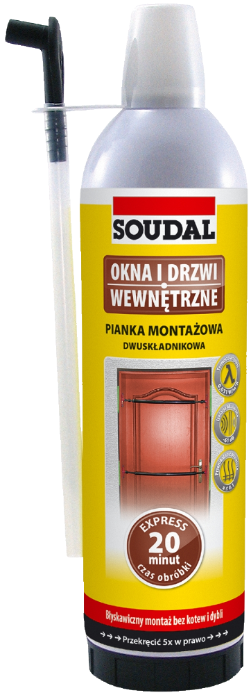 Піна двукомпон. Soudafoam 2k 400мл