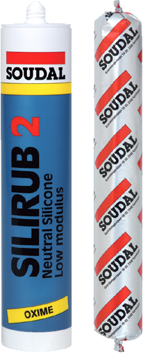 Герметик нейтр. SILIRUB 2 сірий 600мл