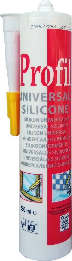 Герметик силік. унів. PROFIL білий 270мл