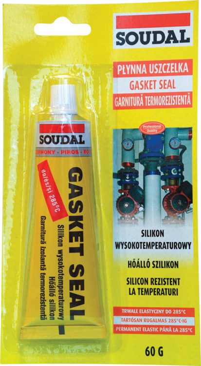 Герметик силик. GASKETSEAL /t<285/ 60г