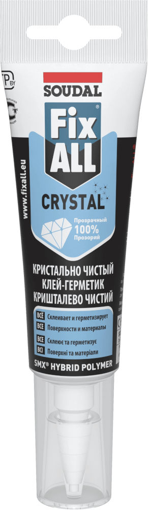 Клей-герметик FIX ALL Crystal 125мл
