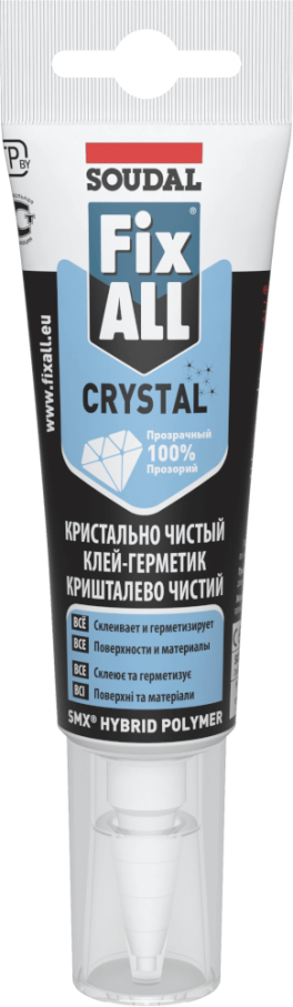 Клей-герметик FIX ALL Crystal 125мл