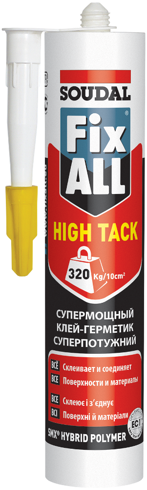 Клей-герметик FIX ALL HT білий 290мл