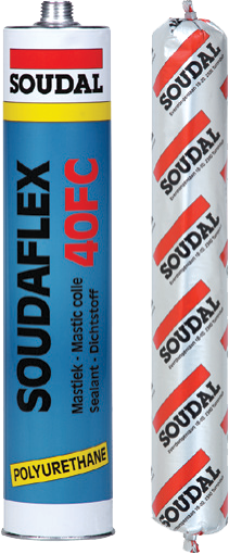 Герметик п/урет. SOUDAFLEX 40 білий 600мл