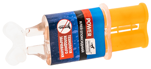 Клей епоксид.шприц Mustang,8г