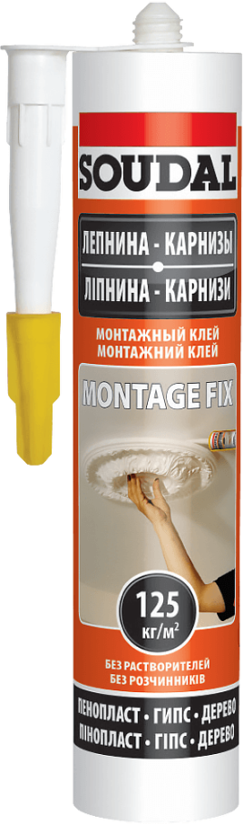 Клей монтажний MONTAGE FIX 280мл