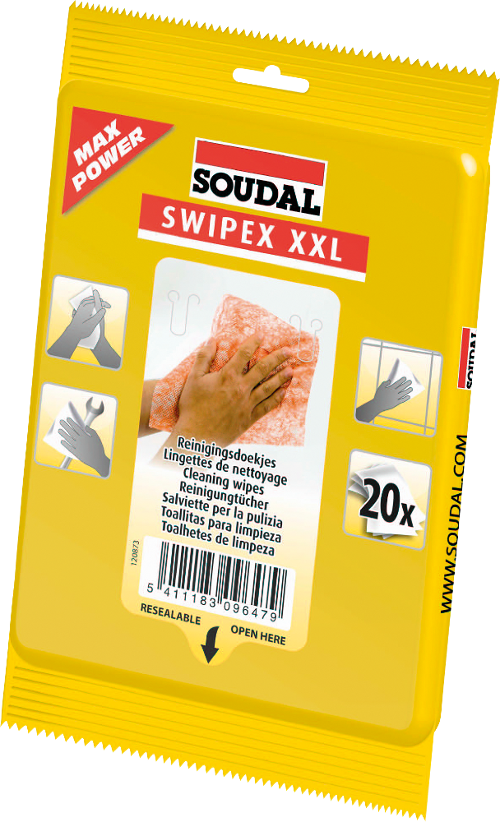 Серветки чистячі SWIPEX/20шт/