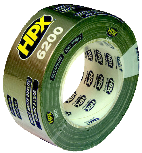 HPX Скотч армов.посил.50мм*25м срібл. CS5025