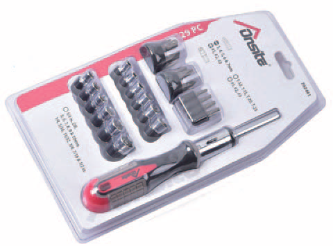 Набір викр.-тріск.+біти 29пр. ON