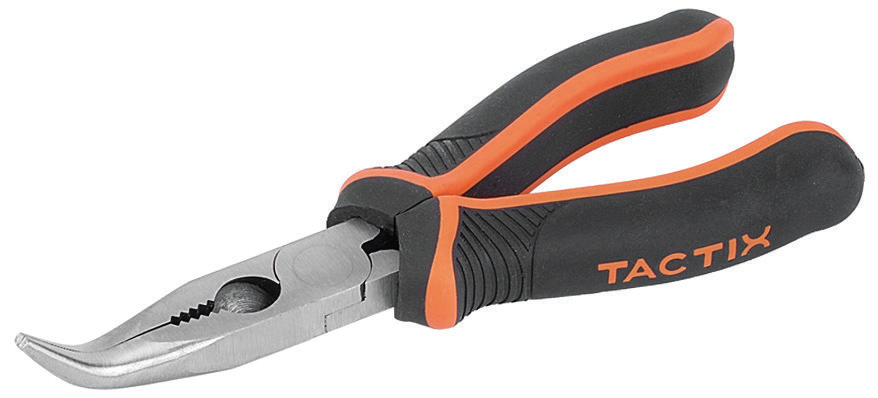 Плоскогубці загн. 160мм CrV TC