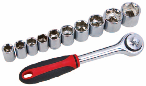 Набір головок торц.1/2" з/кл.11шт ON