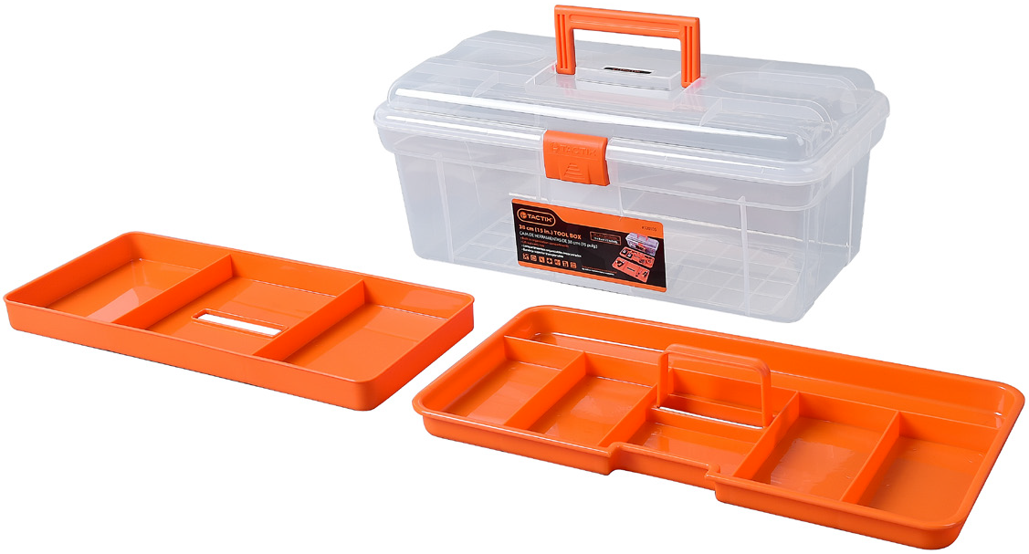 Ящик д/інстр. 15" 38х20х16см проз. (320105) TC