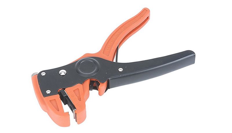 Кліщі зачисні д/каб 160мм автом. TC