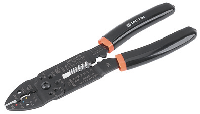 Кліщі обжимні д/кабелю 215мм TC