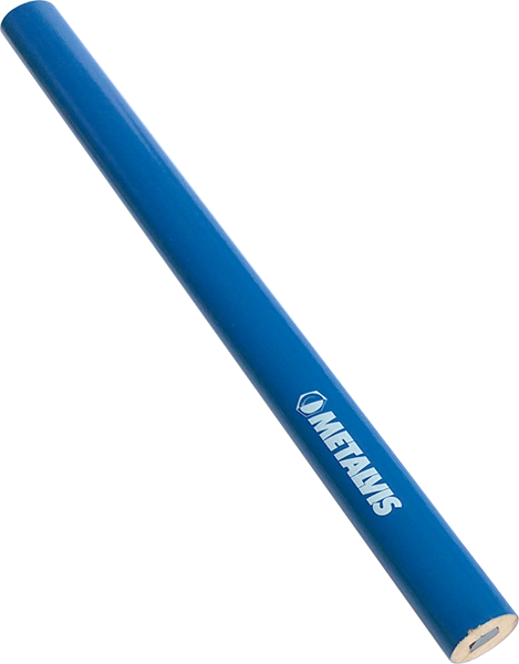 Олівець будів. Metalvis синій