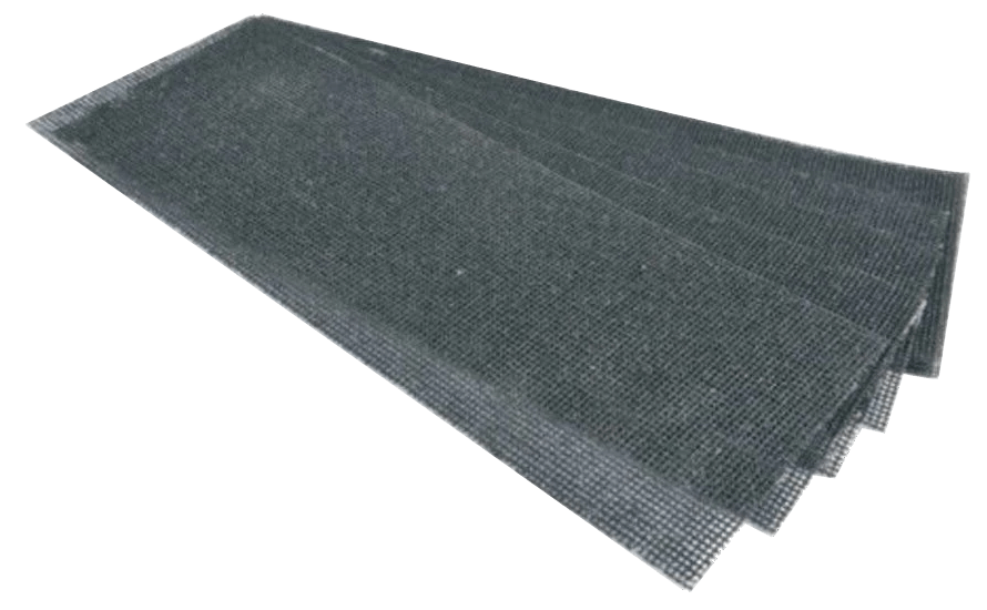 Сітка шліфувальна Р120, 115х280 5 шт NOVOABRAZIVE