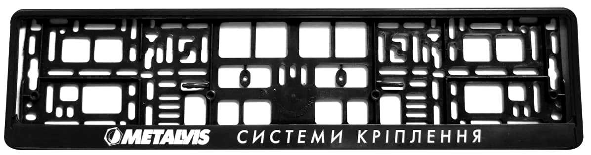 Рамка для авто Metalvis