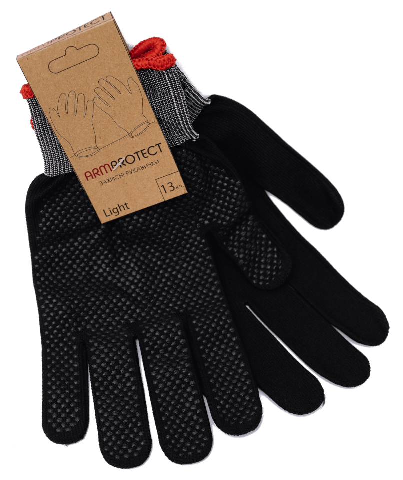 Рукавички ПВХ-точка, нейлон,13кл, XL(10), Armprotect Light