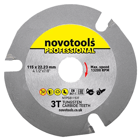 Диск по дереву універс.125мм д/КШМ NovoTools