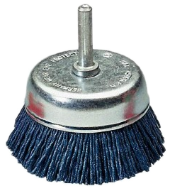 LA_Диск.чашка полімер.ворс P180 75х23х6,0 синій