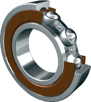 Підшипник кульк.рад. 6203 RS(2RS)