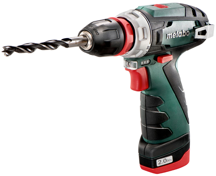 Шуруповерт 12V PowerMaxxBS QB Metabo (600156500)