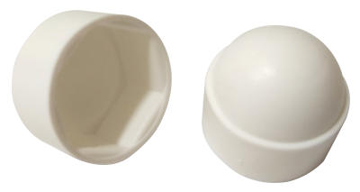 Ковпачок д/гайки,болта М10 білий PE