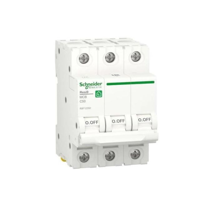Автоматичний вимикач 6kA 3P 50A C Schneider RESI9