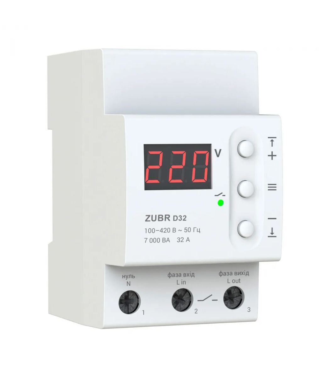 Захист від перенапруги ZUBR D32