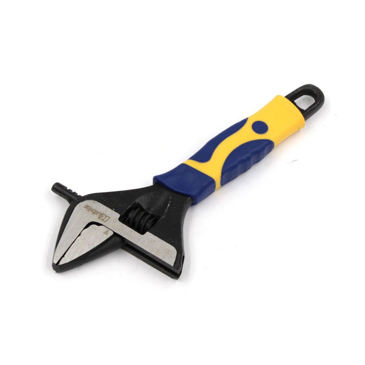 Ключ розвідний з тонкими губками 150 мм, 0-35 мм, CrV, фосфатирований, ТМ Kubis