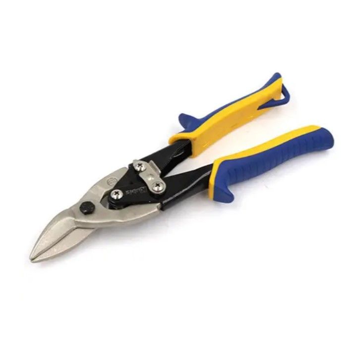 Ножиці по металу 250 мм CrV, праві, нікельовані, ТМ Kubis