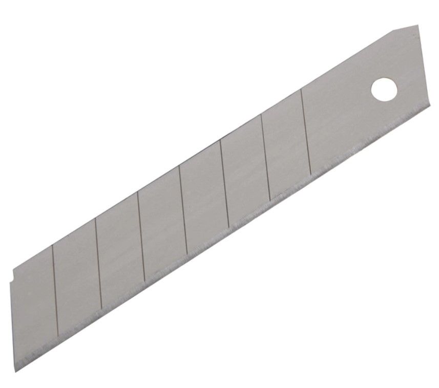 Лезо 18*100*0.4 мм, C60, 7 сегментів, 10 шт, ТМ Kubis