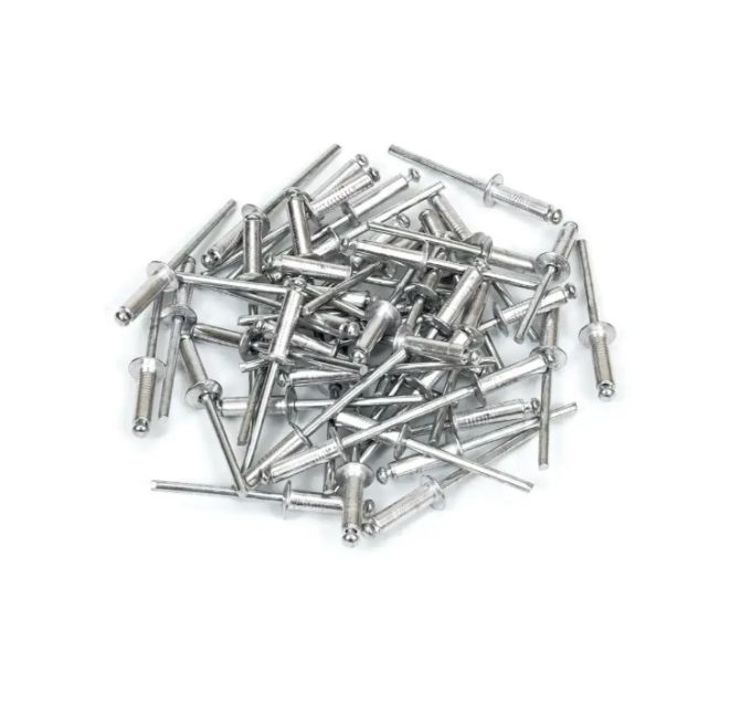 Заклепки алюмінієві 3.2 * 14 мм (товщина 8-10 мм), 50 шт, ТМ Kubis