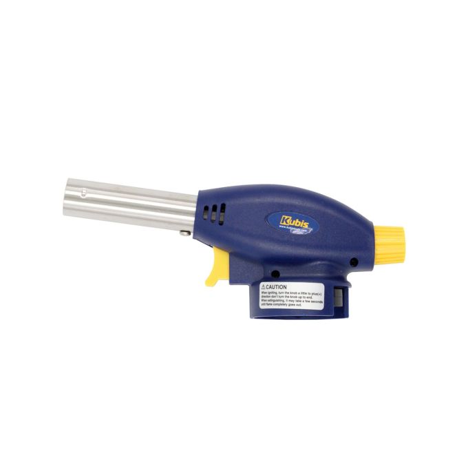 Пальник газовий  Ø20 мм з п'єзопідпалом, 1300*С, 80 г/год, (1.1кВт), байонетне з'єднання, ТМ Kubis