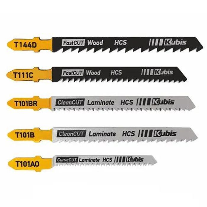 Пильное полотно набор 5 шт 07-07-0002) T118A/T111D/T101BR/T101B/T101AO, ТМ Kubis