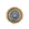 Щітка-крацовка чашкова для дрилі Ø75 мм, рифлена латуньована, ТМ Kubis