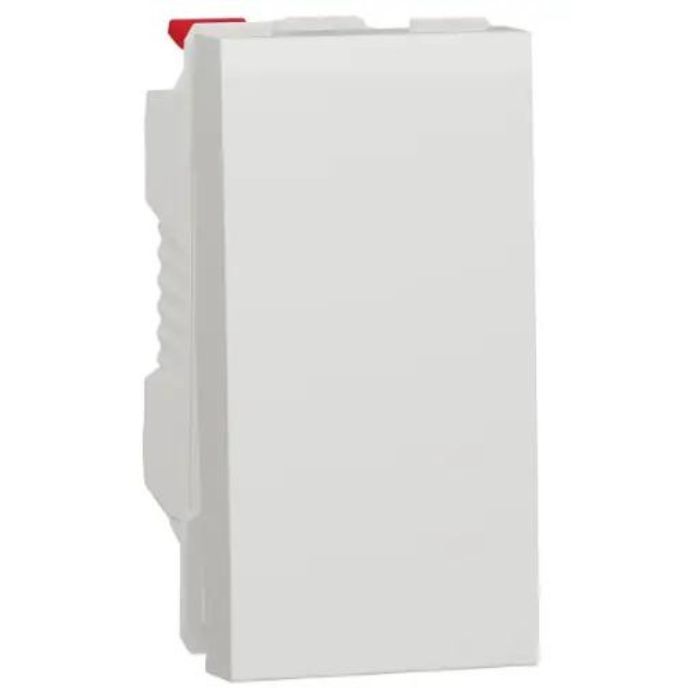 Выключатель 1-кл. 1-мод. 10А Unica New, белый