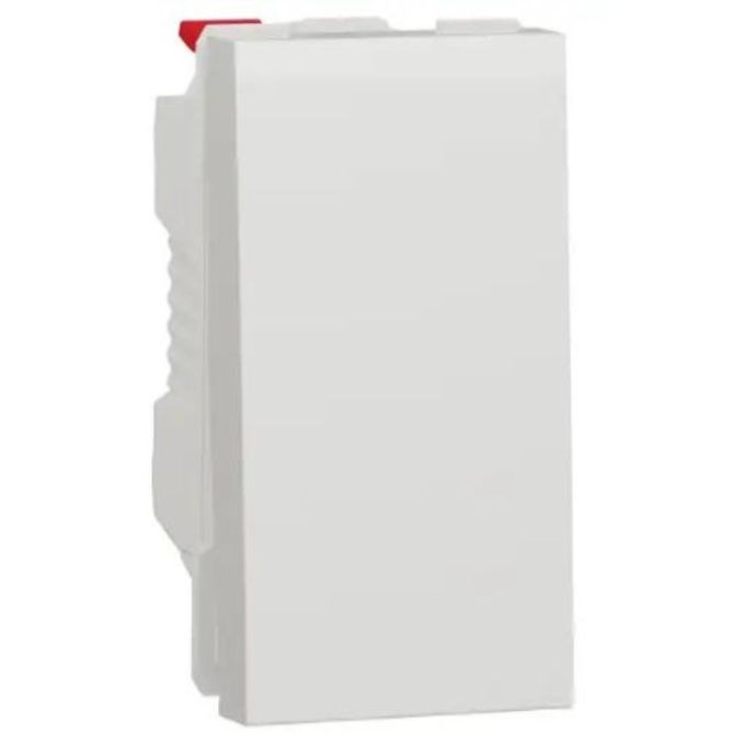 Выключатель 1-кл. 1-мод. 10А Unica New, белый