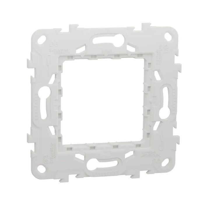 Суппорт пластиковый 2 модуля Unica New