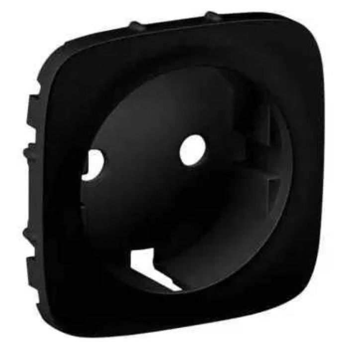 Valena ALLURE Лицьова панель розетки 2К+З Антрацит