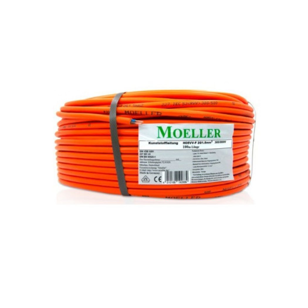 Провід ШВВП 2х1.5 мідний Moeller (Німеччина)