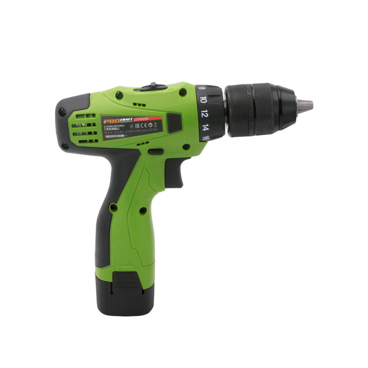 Набір акумуляторного інструменту Procraft Industrial РА168SET