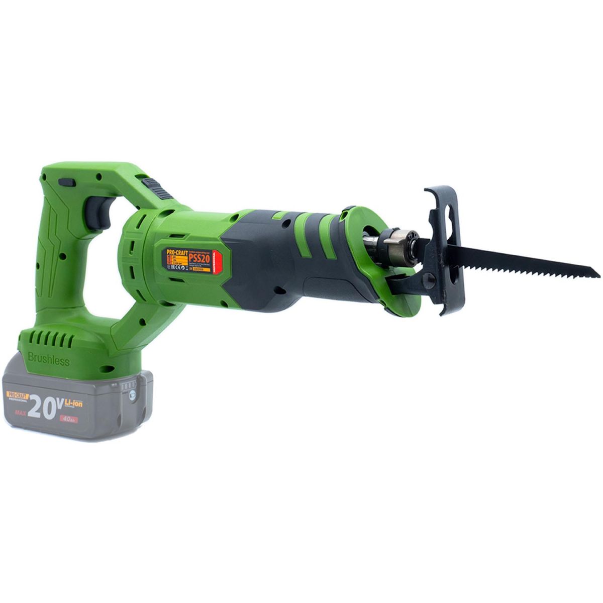 Перфоратор Procraft PHA22 + Шабельна пила Procraft PSS20 + 2 акб 20/4 + зп 20/1