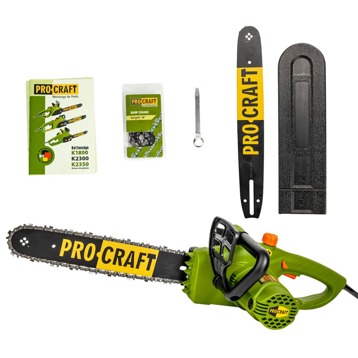 Ланцюгова пила Procraft K1800 бічна