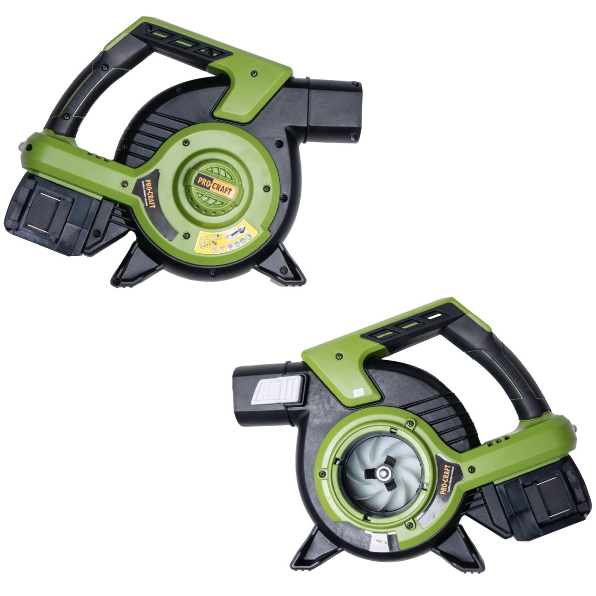 Акумуляторний пилосос-повітродувка Procraft VB20 (без акб та зп)