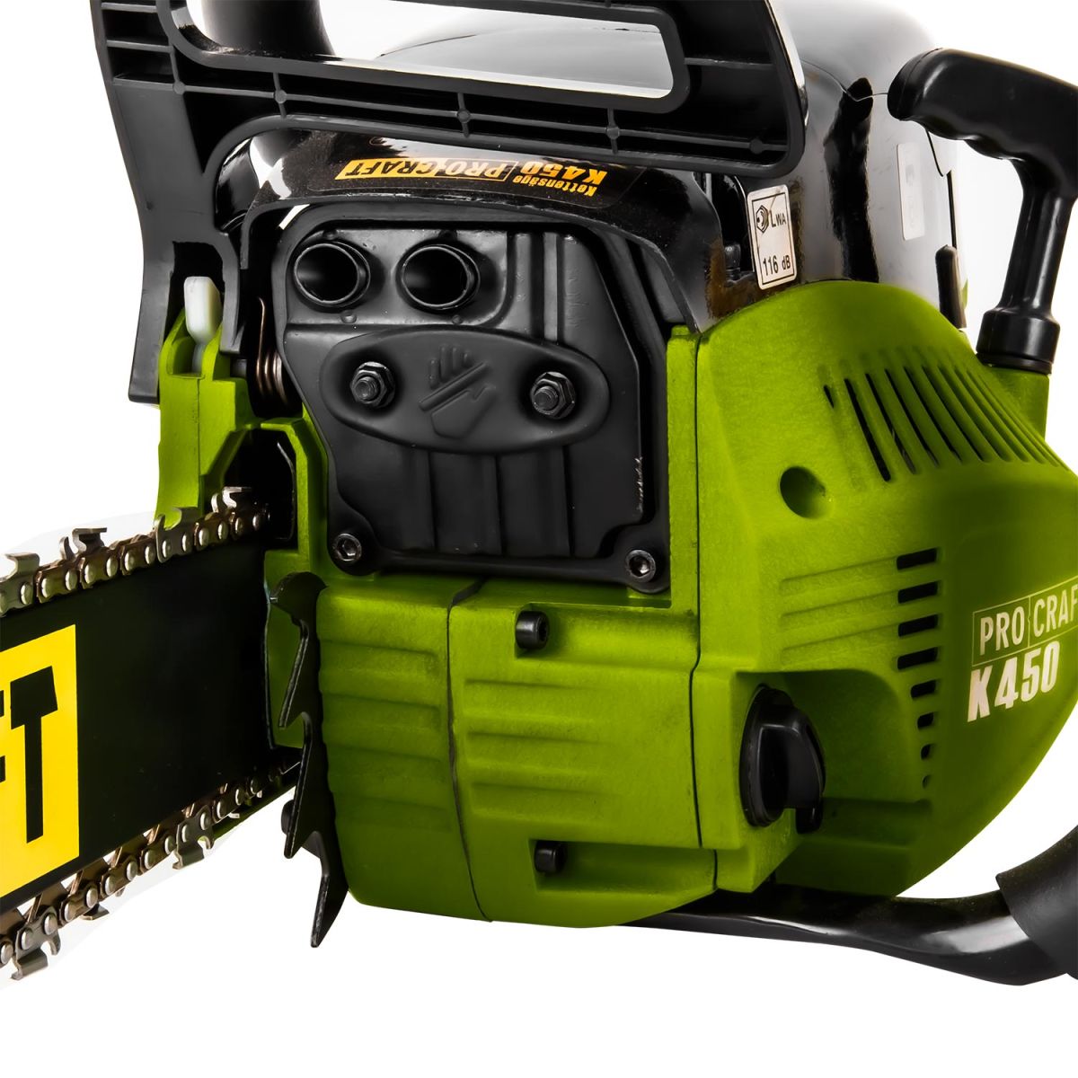 Бензопила Procraft K450 (Шина+цепь 45, шина+цепь 40)