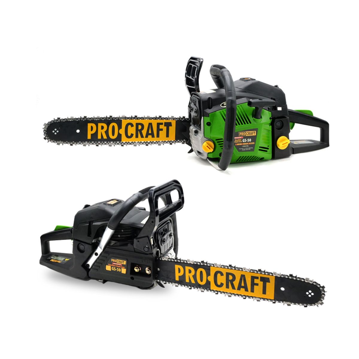 Бензопила Procraft GS50 (1 шина, 1 цепь 40)