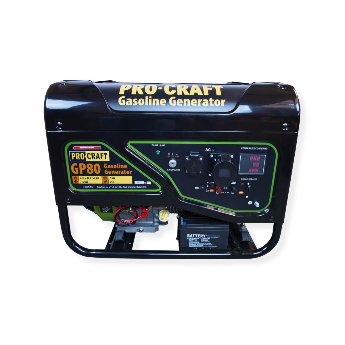 Генератор бензиновий Procraft GP80