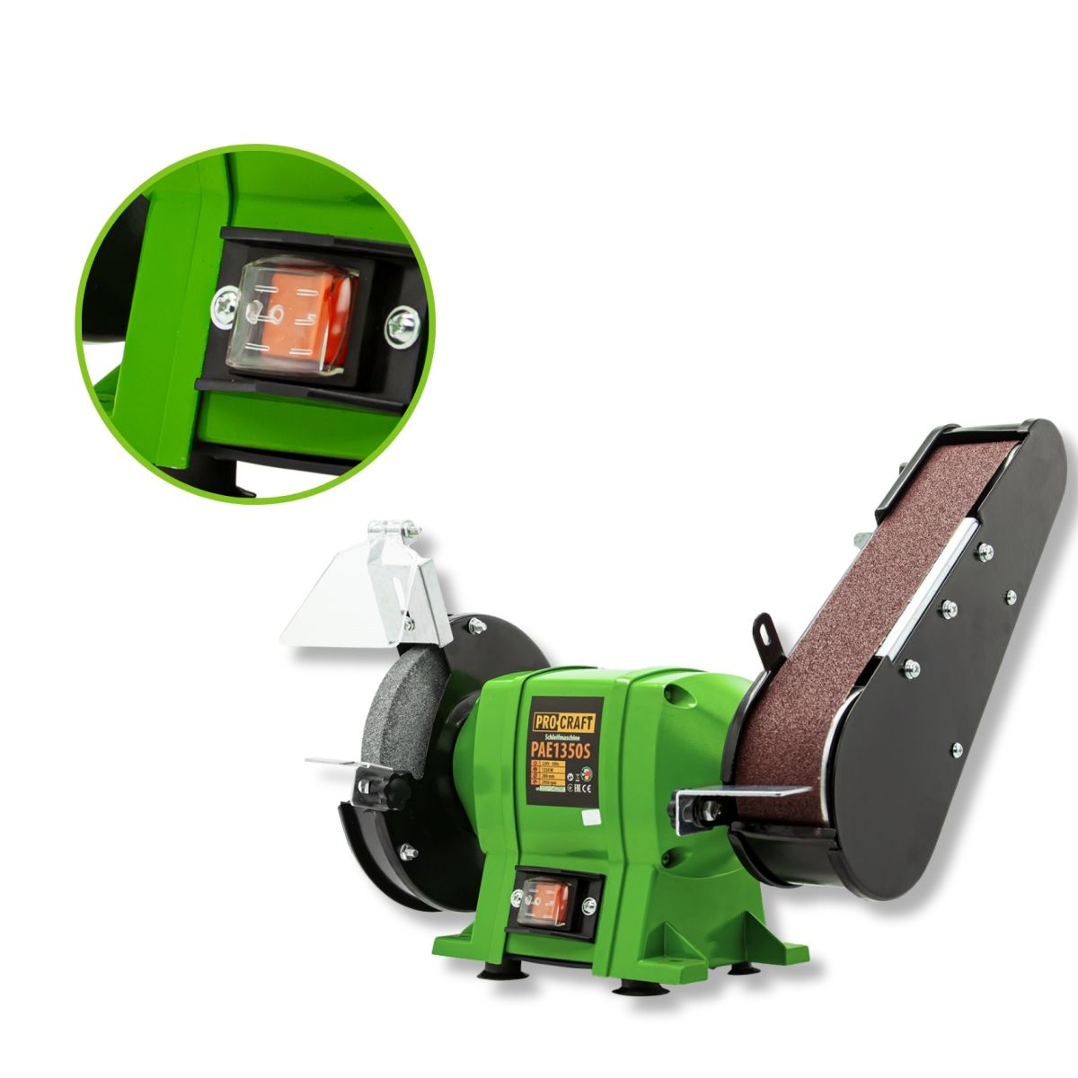 Дисково-стрічкове точило PAE1350S