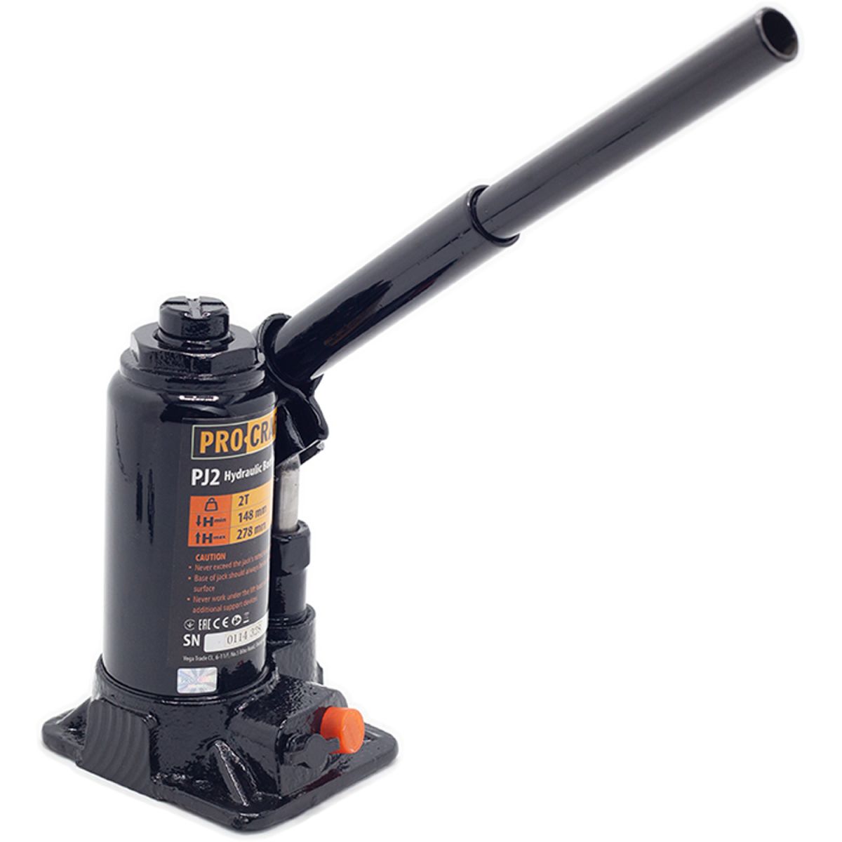 Домкрат гидравлический Procraft PJ2